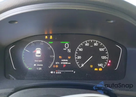 2025 Honda Civic Hybrid Sport/Sport Touring z USA, uszkodzony, nr VIN 2HGFE4F80SH353743